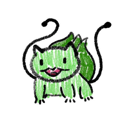 Ilustração do Bulbassauro