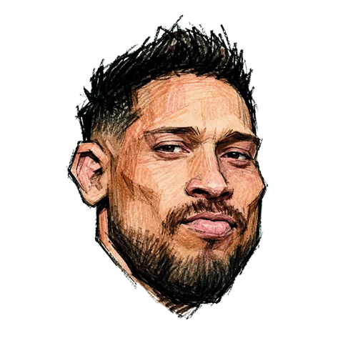 Ilustração do Ramon Dino — Mr. Olympia (Triplo Defumado)